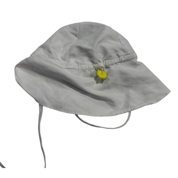 Green Spouts 9-18M UV Protection White Sun Hat - Picture 2 of 5